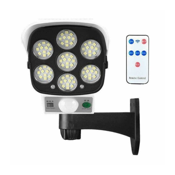 Generic - LED Solar Motion Sensor Light Black - Image 1