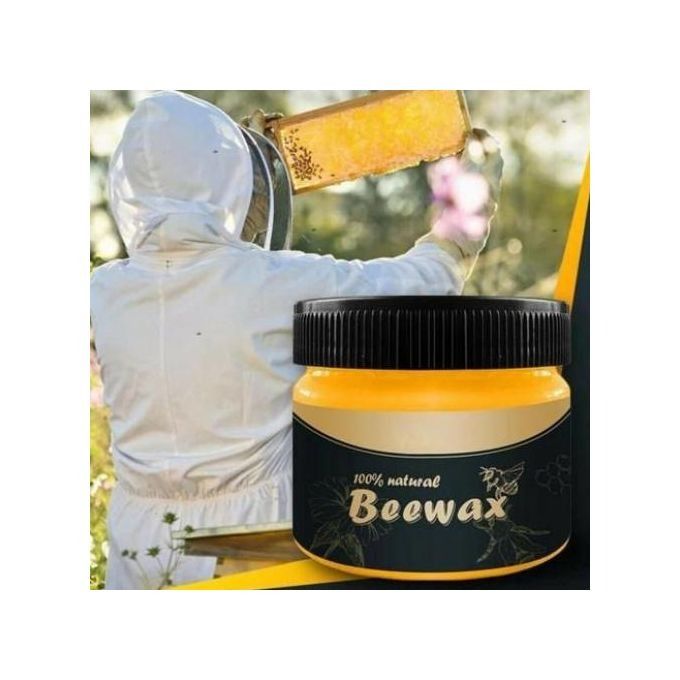 Generic - Beeswax for cleaning and polishing wood and furniture Gold - Image 1