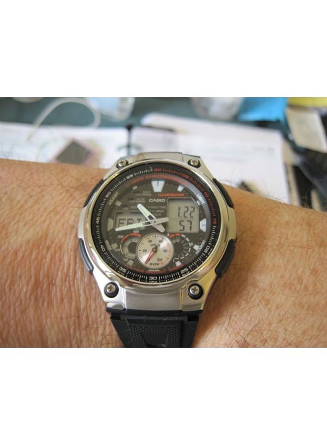 CASIO Men's Youth Series Analog/Digital Watch Aq-190W-1A - Image 5