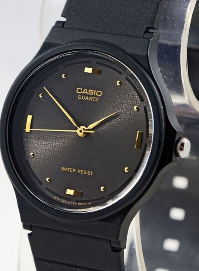 كاسيو ساعة يد بعقارب مقاومة للماء طراز MQ-76-1A - مقاس 34 مم - لون أسود للنساء - Image 4