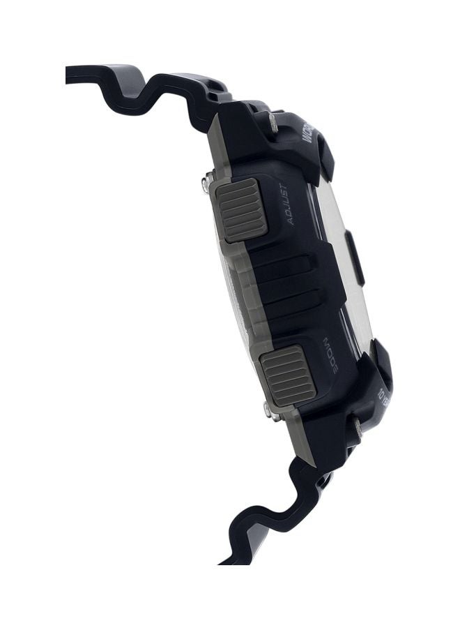 CASIO Men's Water Resistant Analog Digital Watch AEQ-110W-1AVDF - 47 mm - Black - Image 4