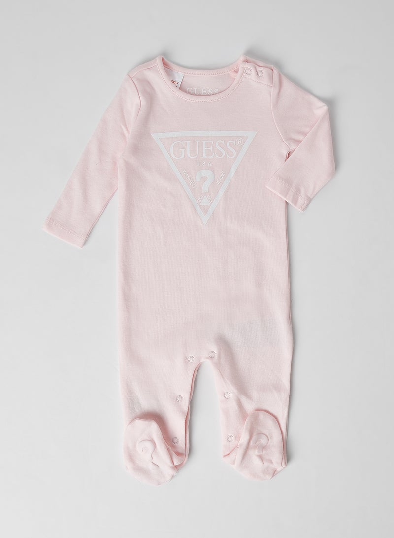 GUESS Baby Logo Onesie Ballerina - Image 1