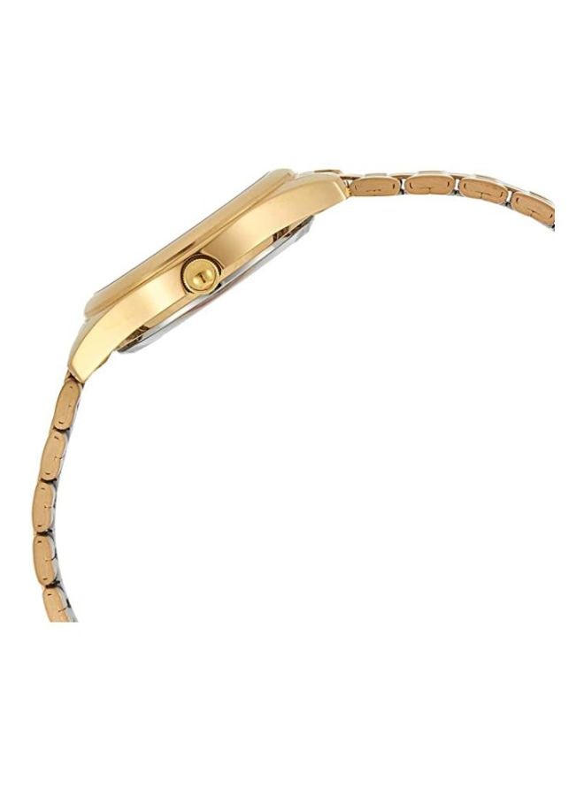 كاسيو ساعة يد إنتايسر بعقارب طراز LTP-1129N-7A - قياس 32 مم - لون ذهبي للنساء - Image 3