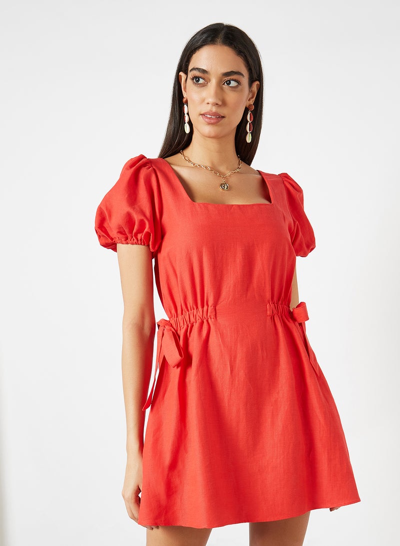 ELLIATT - Novel Dress Red - Image 1