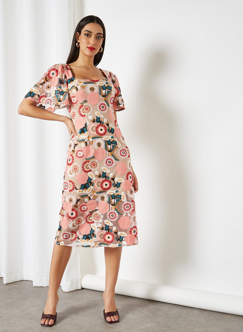 ELLIATT - Ceres Midi Dress Multicolour - Image 1