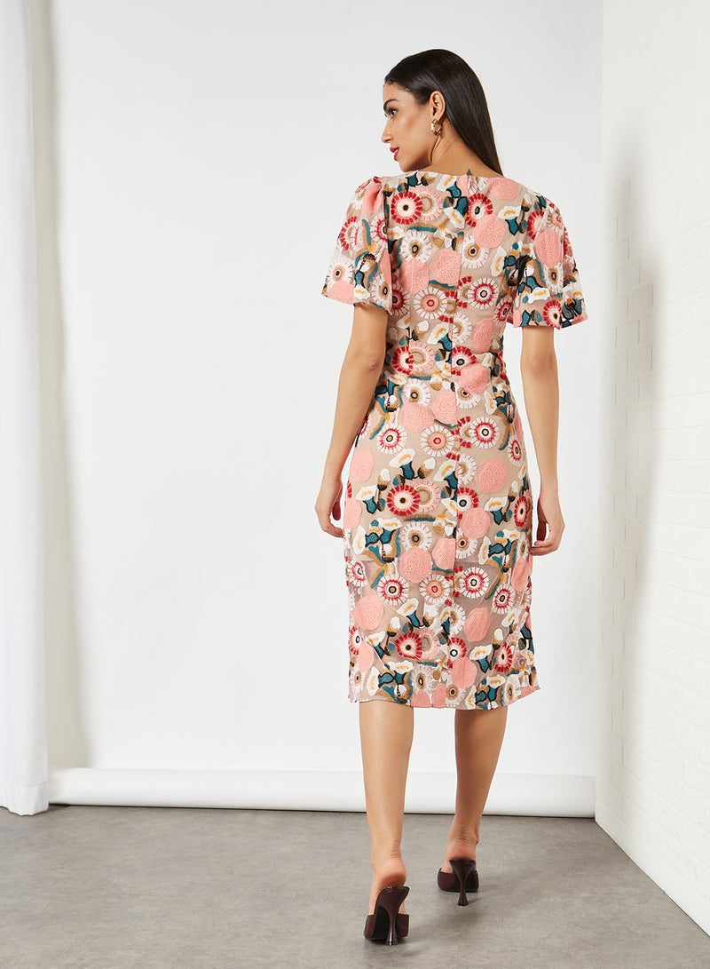 ELLIATT - Ceres Midi Dress Multicolour - Image 1