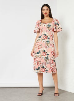 Ceres Midi Dress Multicolour