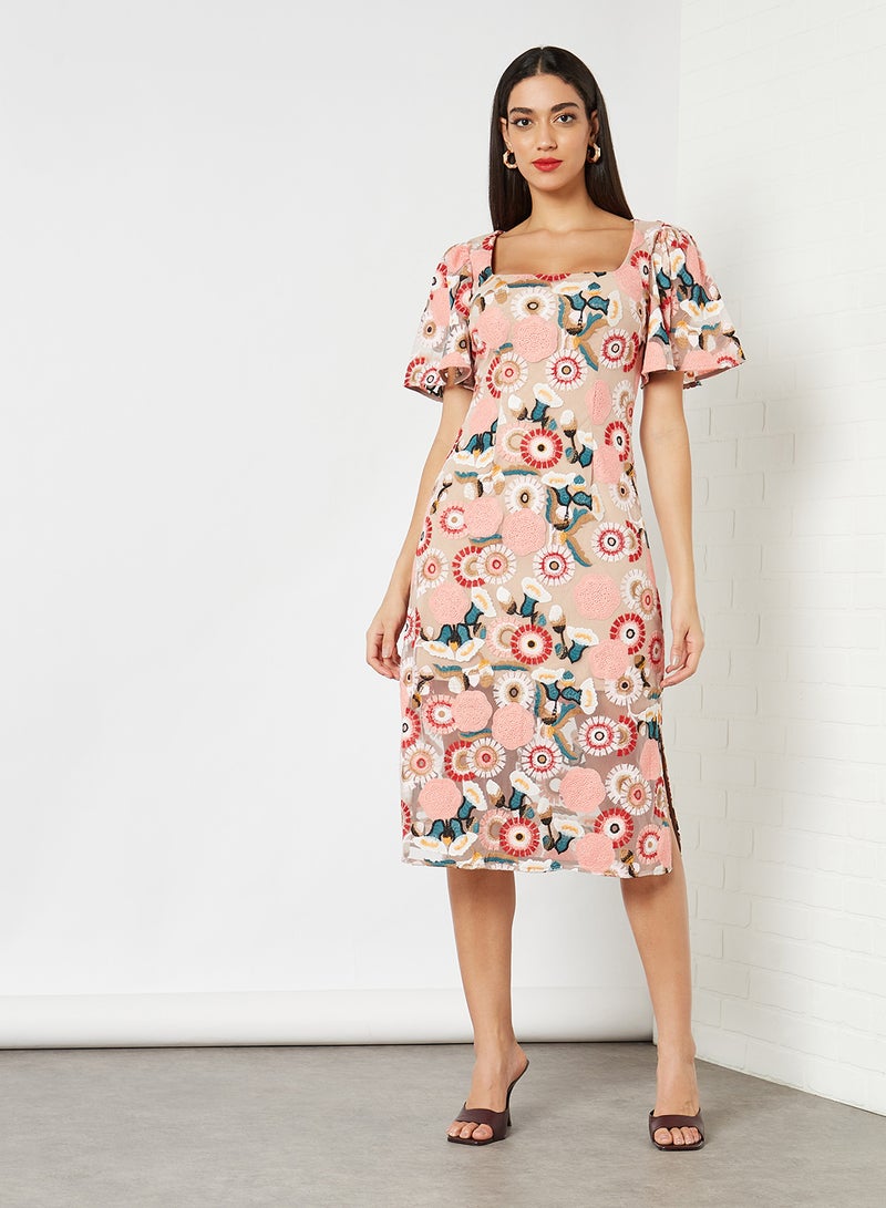 ELLIATT - Ceres Midi Dress Multicolour - Image 1