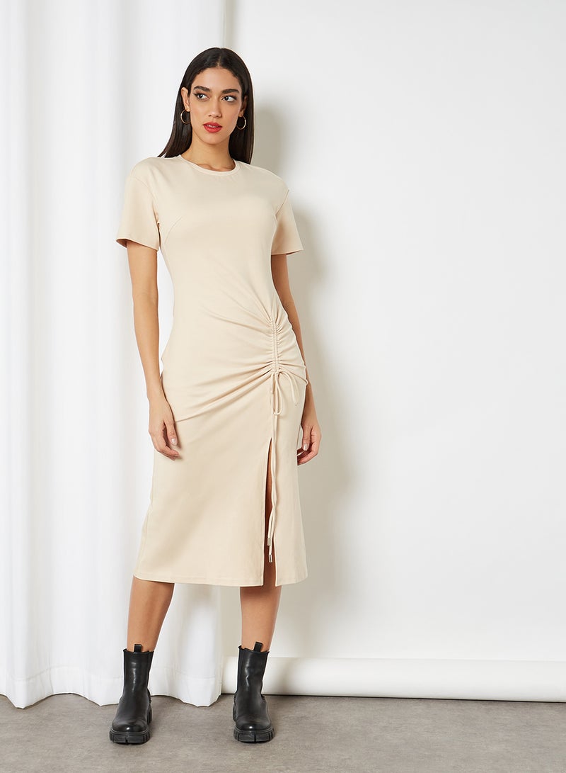 ELLIATT - Balneare Midi Dress Beige - Image 1