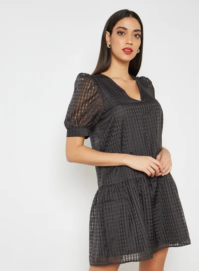 ONLY Patterned Mini Dress Phantom