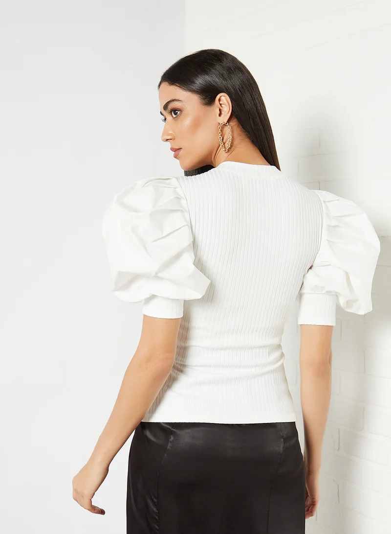 ELLIATT Aludra Top White