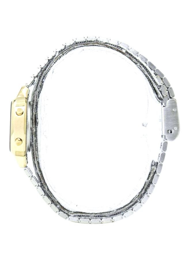 كاسيو ساعة يد كوارتز بعقارب وسوار من الإستانلس ستيل طراز LA670WGA-1DF مقاس 25 مم - لون ذهبي للنساء - Image 3