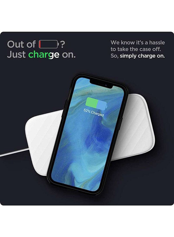 Spigen - Neo Hybrid Designed Case Cover For iPhone 12 Pro MAX Gunmetal - Image 1