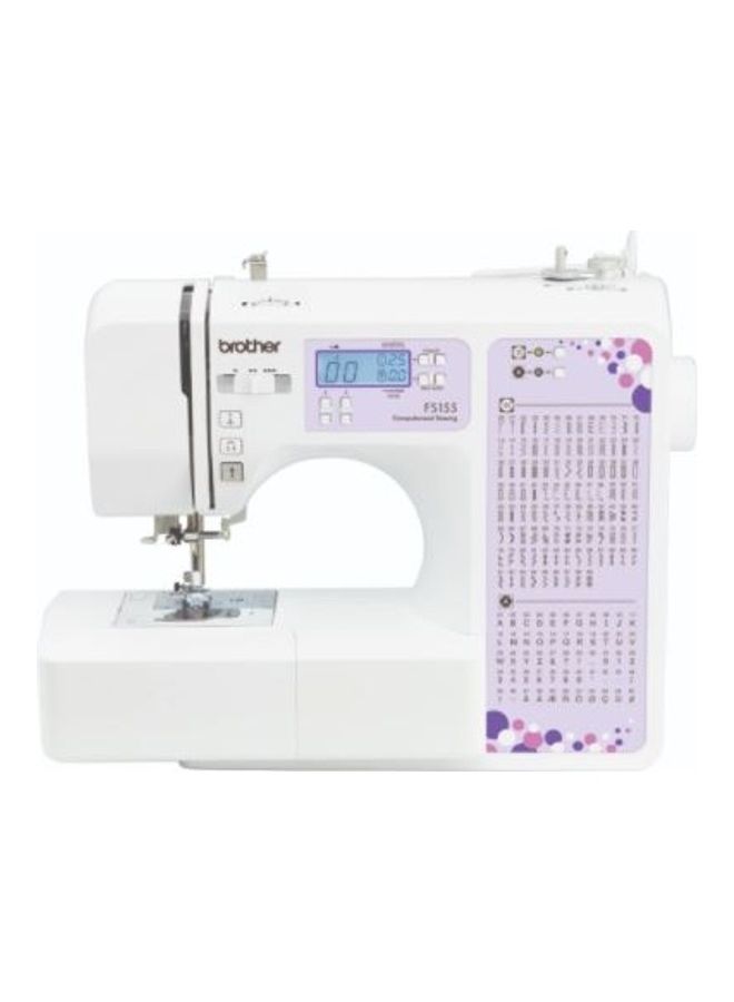 brother - Computerized Sewing Machine White/Purple - Image 1