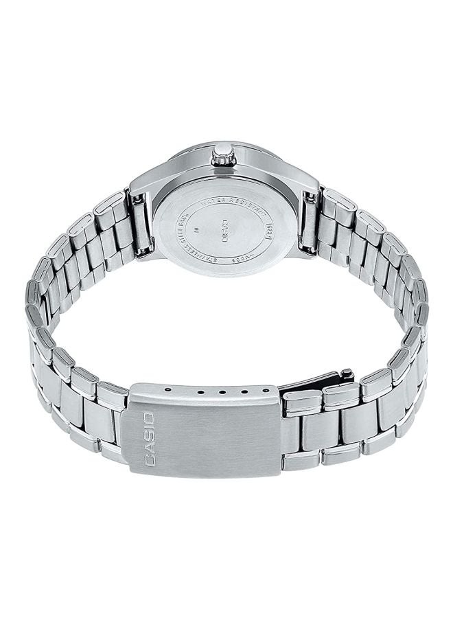 CASIO - Men's Enticer Analog Watch MTP-V006D-7BUDF - 45 mm - Silver - Image 1