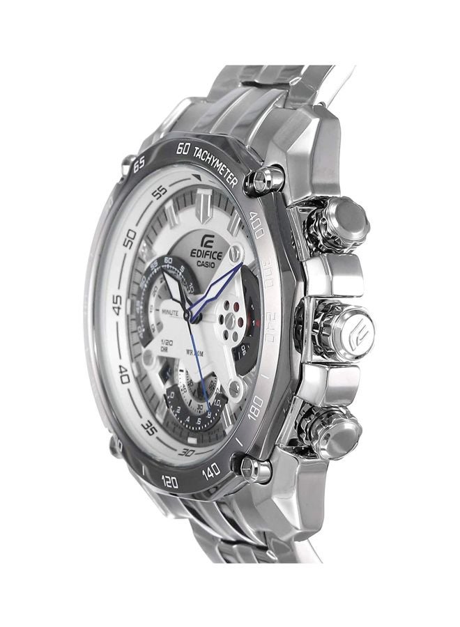 CASIO Men's Edifice Chronograph Watch EF-550D-7A - 51 mm - Silver  - Image 4