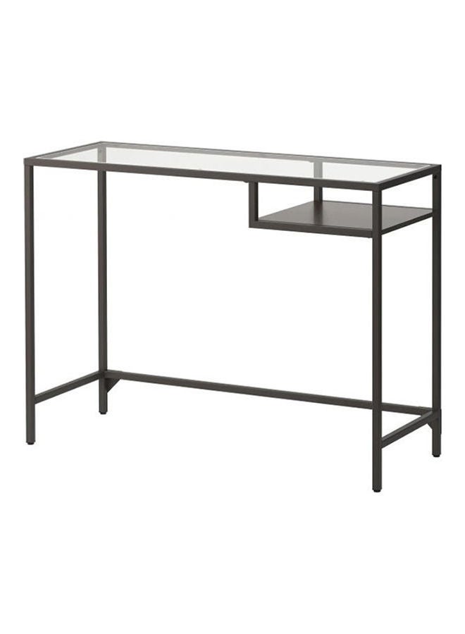 طاولة لابتوب - معدن أسود 74X100X36cmسم - Image 1