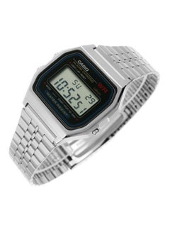 Men's Water Resistant Digital Watch A159WA-N1DF - 33 mm - Silver - v1619004369/N11816341A_7