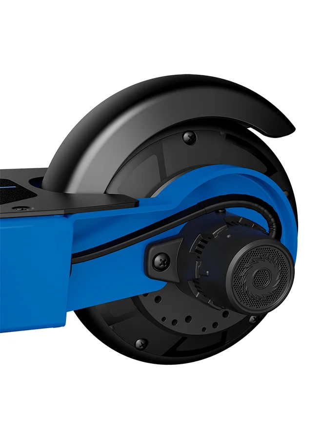 ريزر سكوتر كهربائي Razor Power core S85، سرعة تصل إلى 16 كم/ساعة، بطارية قابلة لإعادة الشحن 12 فولت، إطار أمامي هوائي مقاس 8 بوصات، فرامل خلفية، إطار فولاذي خفيف الوزن - أزرق 85.4 x 40 x 89سم