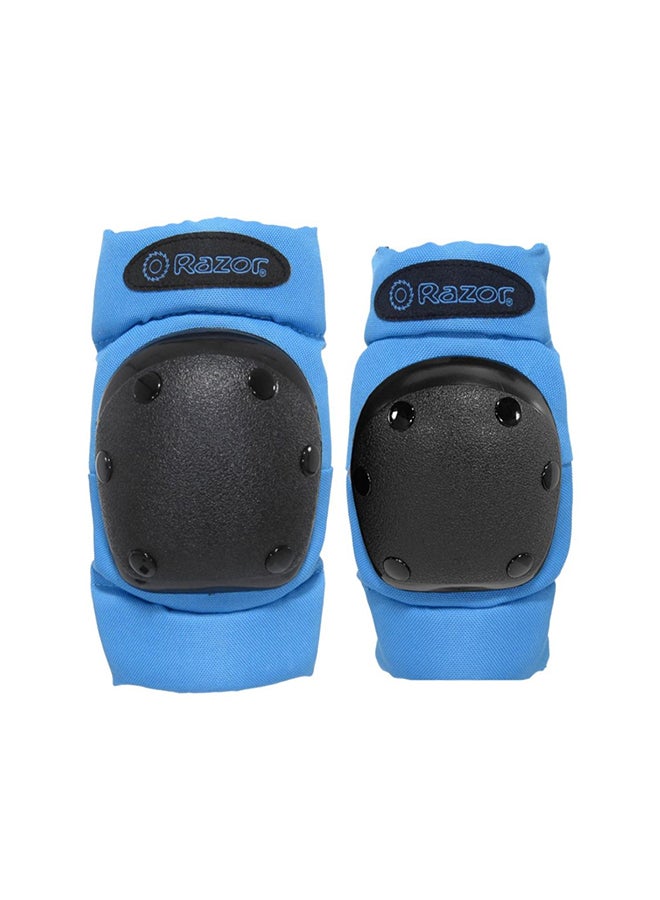 ريزر واقيات للكوع والركبة للأطفال، لون أزرق، طراز 96724 10سم