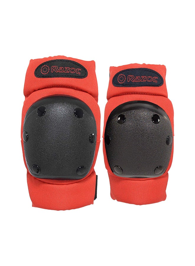 ريزر واقيات للكوع والركبة للأطفال، لون أحمر، طراز 96726 11x9x10سم