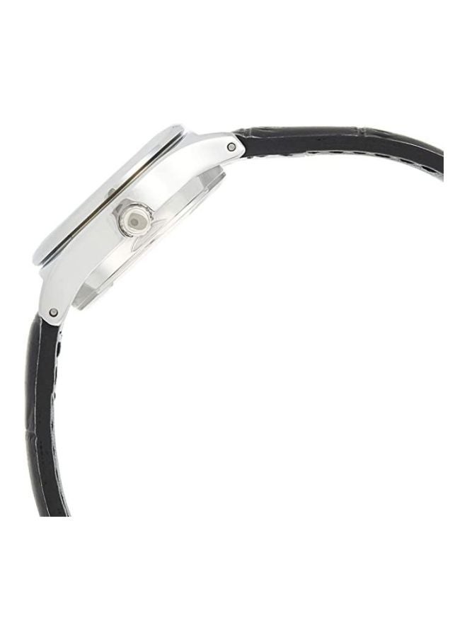 CASIO Women's Leather Quartz Analog Watch LTP-V006L-7BUDF - 25 mm - Black - Image 3