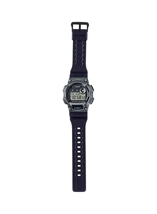CASIO Boys' Resin Digital Quartz Watch W-735H-1A3VDF  - Image 4