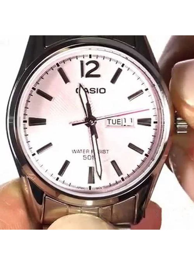CASIO - Women's Water Resistant Analog Watch LTP-1335D-5AVDF - 36 mm - Silver - Image 1