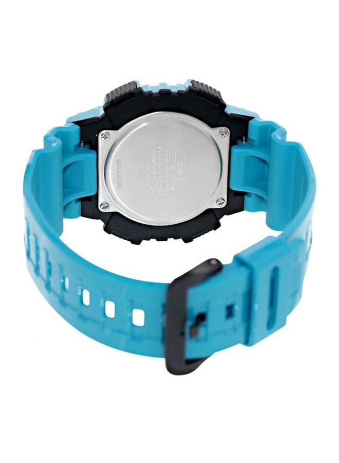 Men's Resin Analog & Digital Quartz Watch AQ-S810WC-3AVDF - 52 mm - Teal