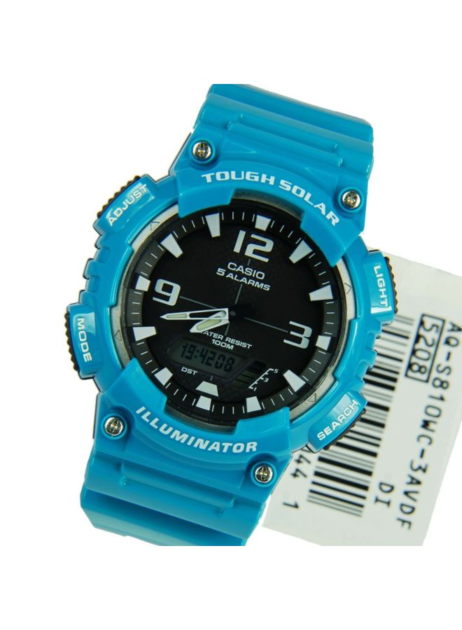 Men's Resin Analog & Digital Quartz Watch AQ-S810WC-3AVDF - 52 mm - Teal