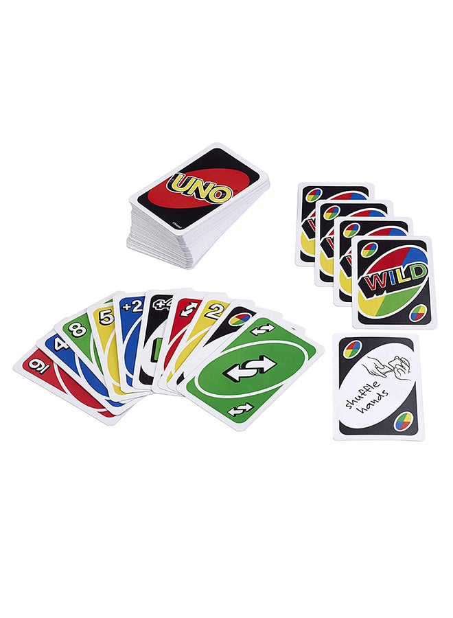 Mattel Games Mattel Uno Playing Wild Card Game 2.03 x 9.14 x 14.48cm  - Image 2