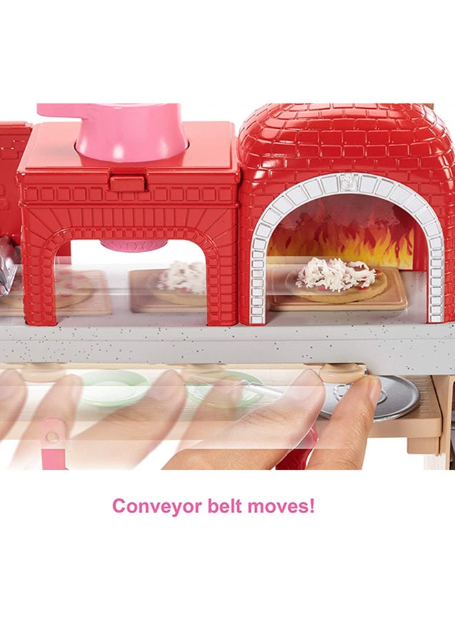 ماتيل جيمز مجموعة لعب ودمية شيف صنع البيتزا من باربي 8x38x30سم - Image 4