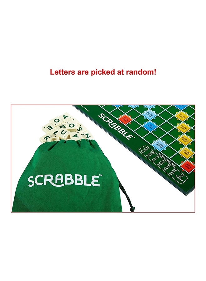 Mattel Games Scrabble Board Game Y9592 4 Players - Image 3