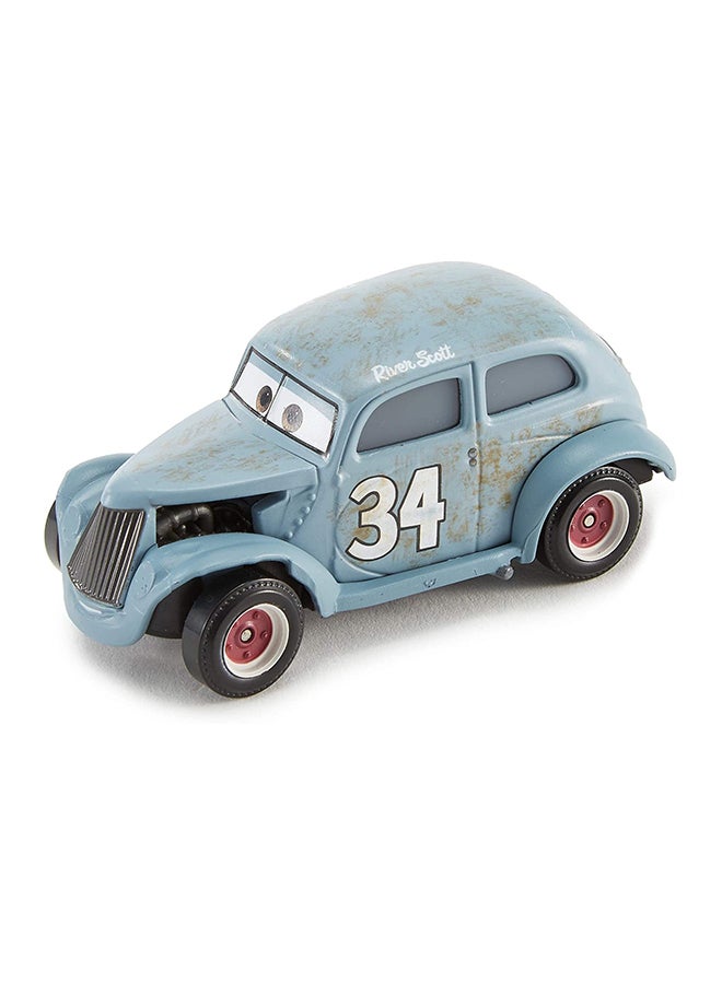 Mattel Games - Disney Pixar Cars 3 River Scott Die-Cast Vehicle DXV36 1.43 x 13.97 x 16.51cm - Image 1