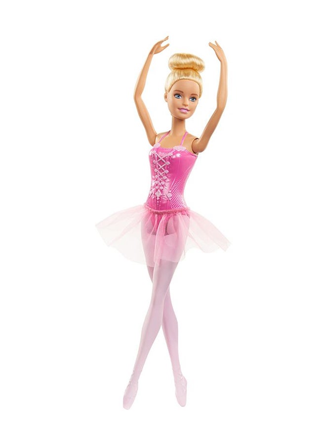 Mattel Games - Barbie Ballerina Doll With Tutu And Sculpted Toe Shoes 1.89 x 3.54 x 12.8inch - Image 1