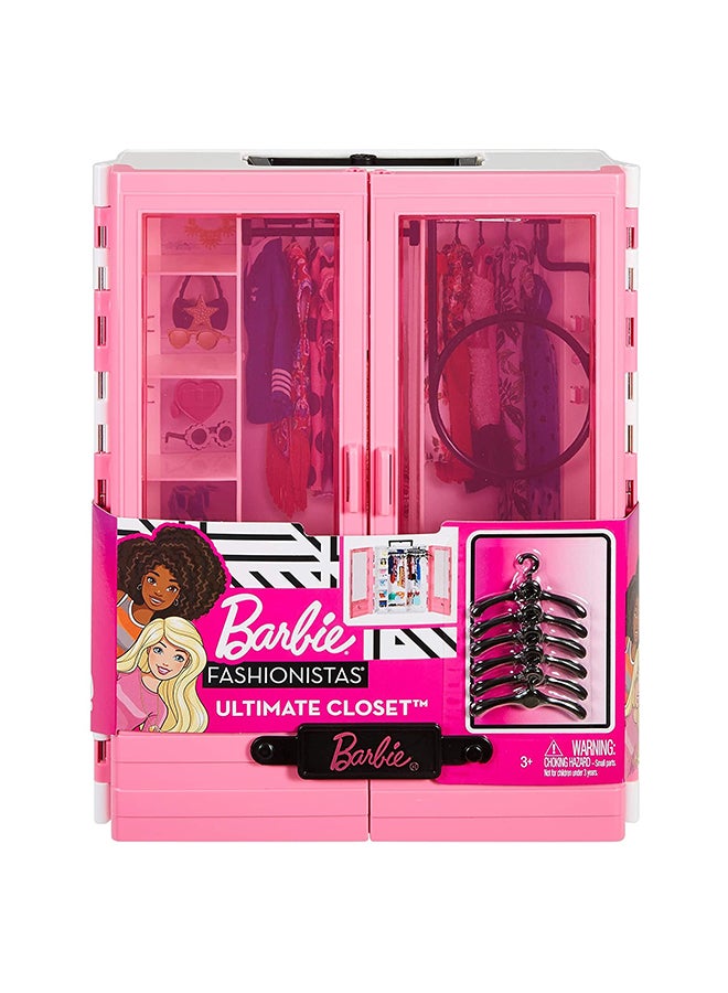 ماتيل جيمز خزانة ألتيمت كلوزيت للعبة باربي 7.62x25.73x32.23سم - Image 1