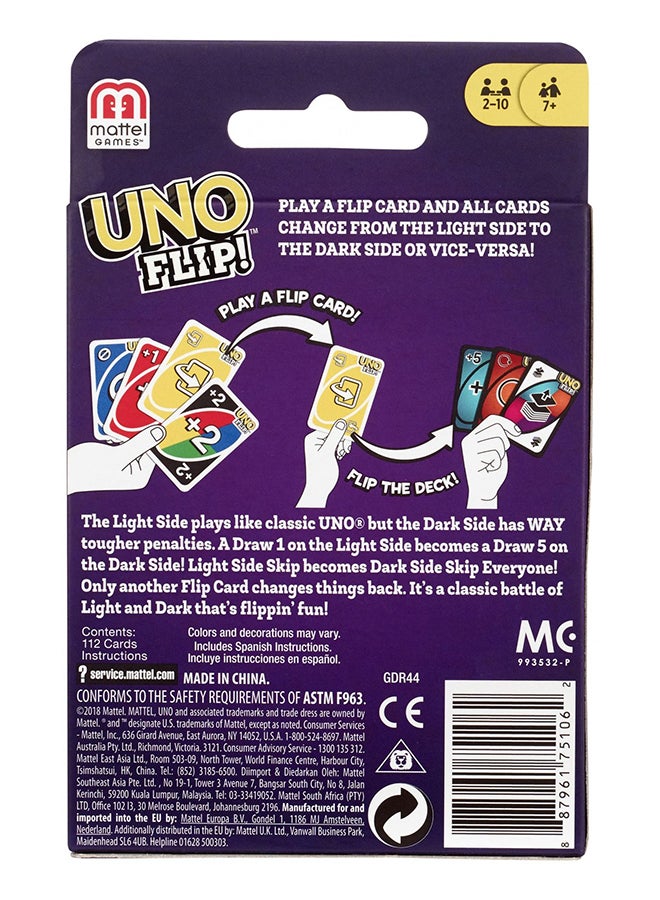 UNO Flip Family Card Game GDR44 - v1619007112/N37818708A_2