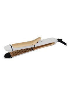 GEEPAS Hair Curler with Ceramic Plate Pink/White  - Image 4