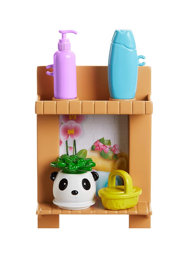 Mattel Games - Barbie Fizzy Bath Doll & Play Set, Blonde, With Tub, Powder, Puppy & More, Gift For Kids 3 To 7 Years Old 3.5x9.49x6.26inch - Image 1