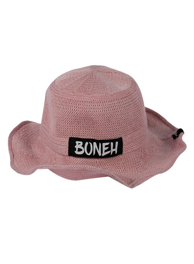 Generic Sun Protection Wide Bucket Hat Pink  - Image 1