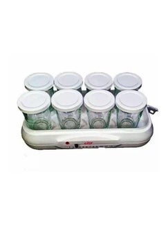 City Yogurt Maker 8 Cups Zewail_94 White 