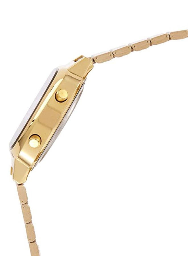 كاسيو ساعة كوارتز رقمية من الستانلس ستيل LA670WGA-9DF للنساء - Image 3