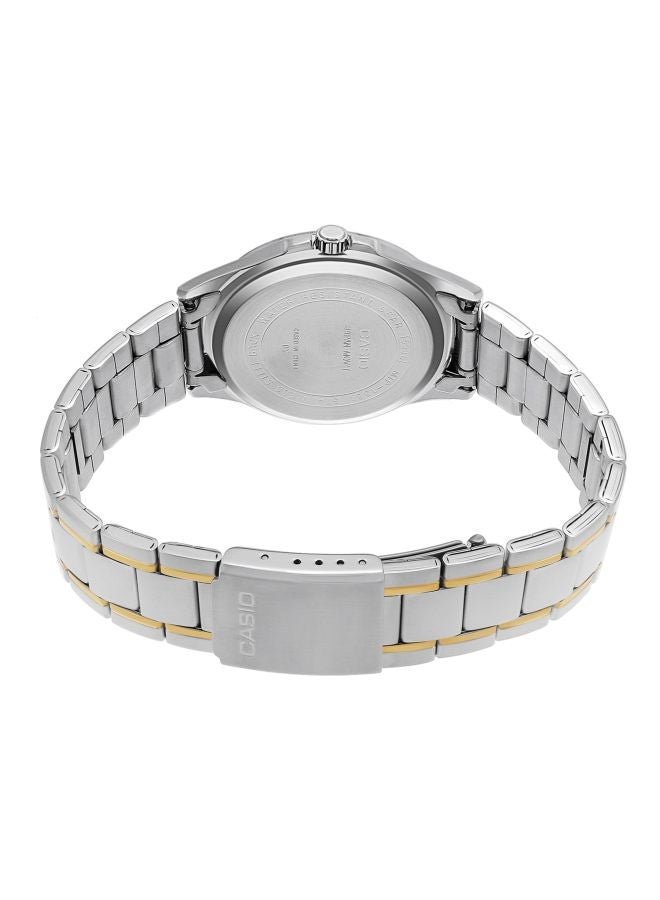 CASIO Men's Enticer Quartz Analog Watch MTP-1381G-9AVDF - 47 mm - Silver/Gold  - Image 2