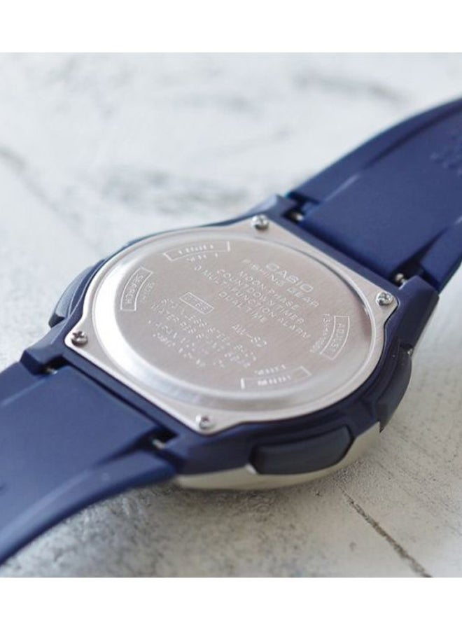 CASIO Men's Combination Quartz Analog & Digital Watch AW-82-2AVDF - 40 mm - Blue - Image 5