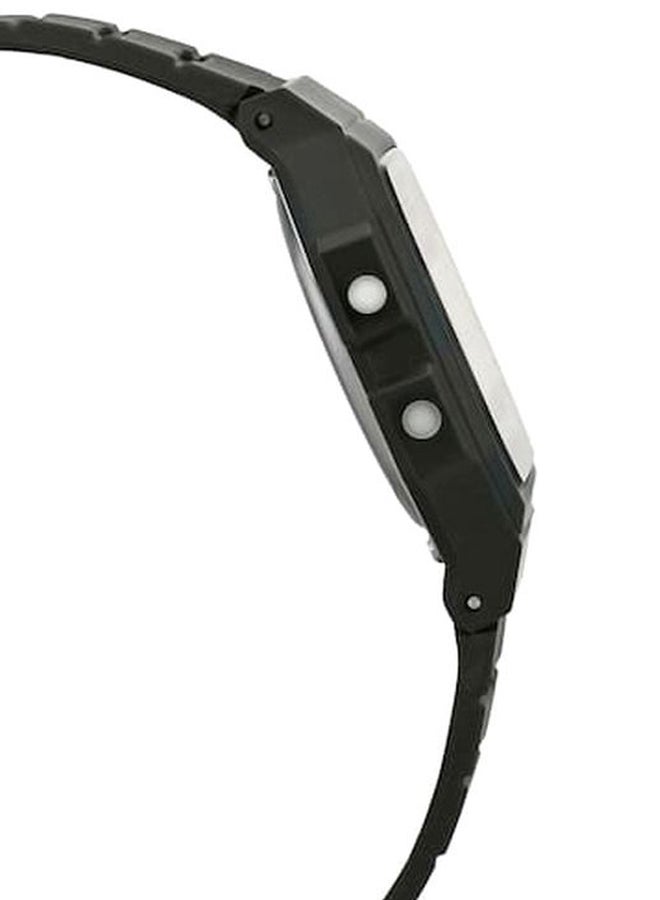 كاسيو ساعة يد رقمية كوارتز كلاسيكية مقاومة للماء طراز F-94WA-8DG - 38 مم - لون أسود للرجال - Image 4