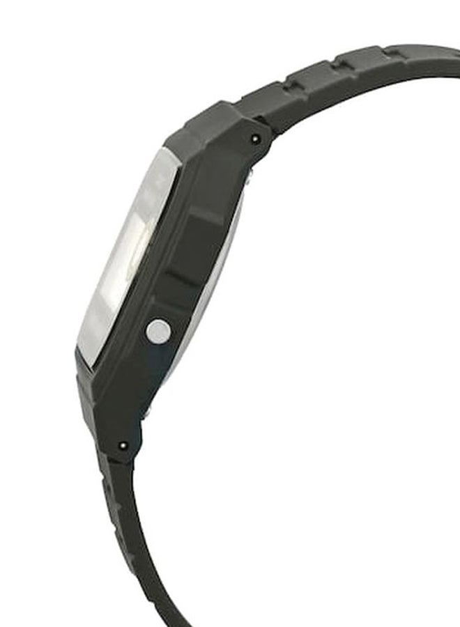 كاسيو ساعة يد رقمية كوارتز كلاسيكية مقاومة للماء طراز F-94WA-8DG - 38 مم - لون أسود للرجال - Image 3