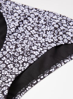 VERO MODA Floral Print Bikini Bottom Black  - Image 5
