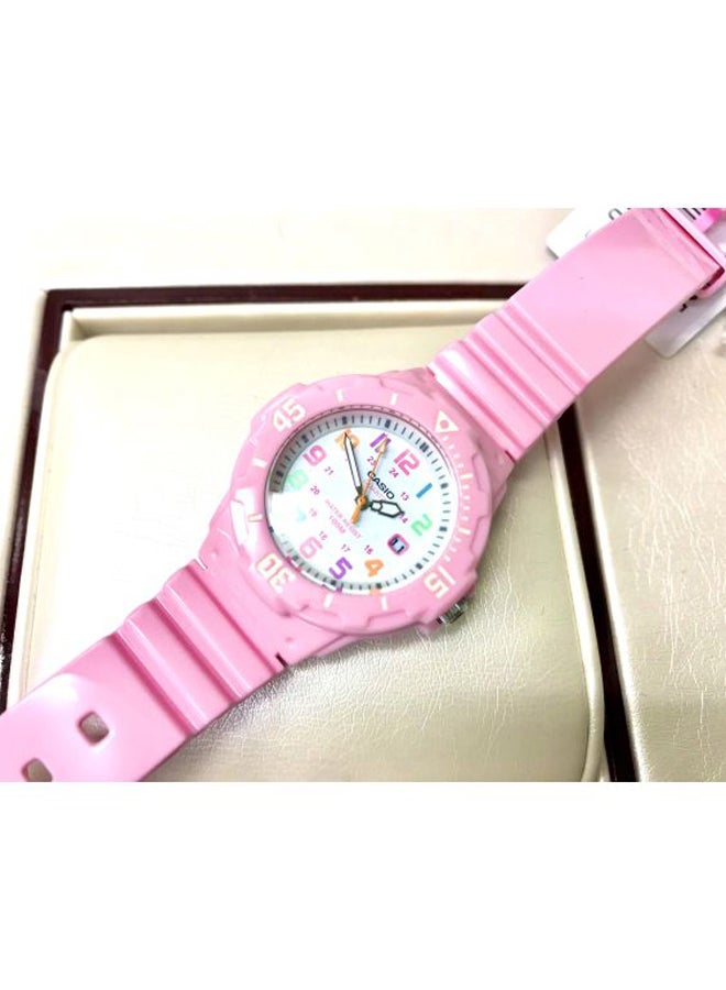 Women's Quartz Analog Watch LRW-200H-4B2VDF - 34 mm - Pink - v1619012394/N11942981A_8