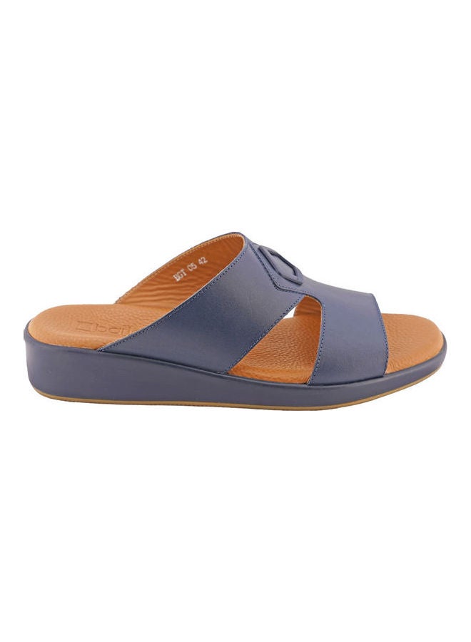 Comfortable Slip-On Arabic Sandals Blue