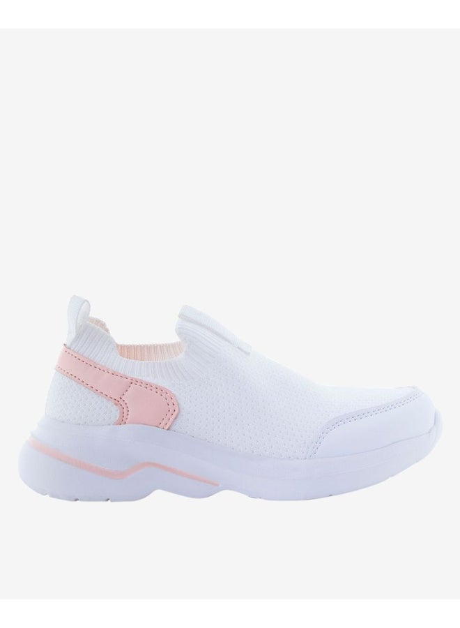 R&B Slip-On Sports Shoes White  - Image 1